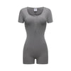 Vintage Washed Slim Fit Bodysuit Tee