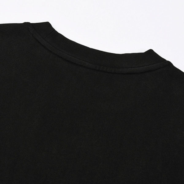 Heavyweight Vintage Wash Relaxed Fit Raw Edge T-Shirt