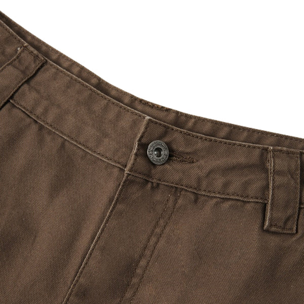 Vintage Washed Distressed Utility Bermuda Shorts