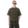 Oversized Boxy Fit Gradient Washed Heavy Cotton T-Shirt