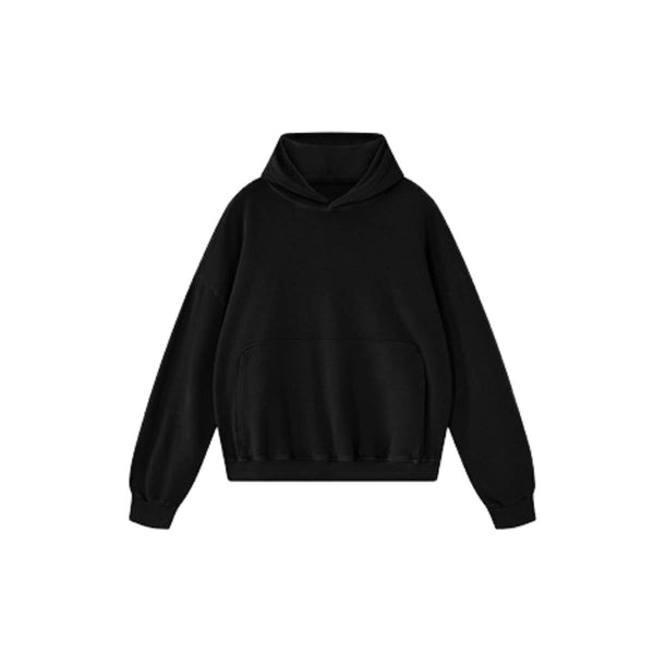 Retro Loose Washed Unique Pockets Hoodie