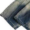 Smoke Rise Ombre Washed Faded Barrel Leg Jeans
