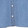 Women's Denim Shirt Stylish Blouse Layered Design Top