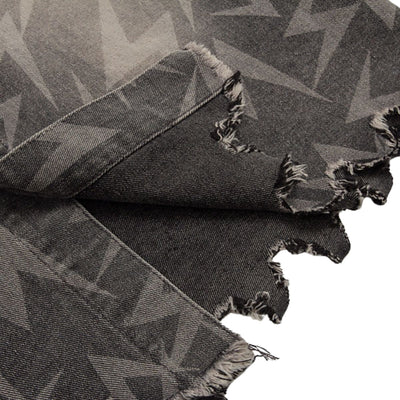 Loose Lighting Pattern Hip-hop Designer Denim Jacket