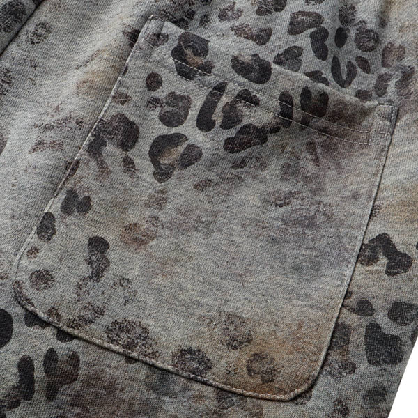 Heavyweight Leopard Camo Joggers