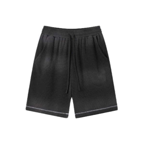 Retro Bleached Ombre Streetwear Loose Fit Bermuda Shorts