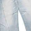 Gradient Washed Whiskered Relaxed Adjustable Hem Pants