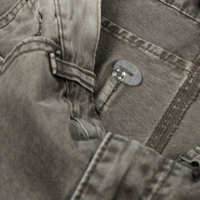 Men's Washed Vintage Curved Denim Loose Wide Leg Street Pants