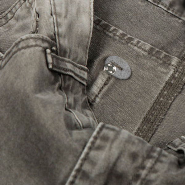 Men's Washed Vintage Curved Denim Loose Wide Leg Street Pants