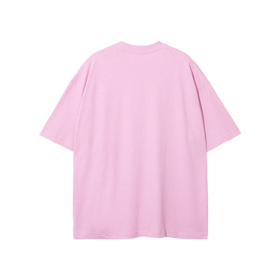 Luxury Cotton Slouchy Comfortable Oversized Basic Tee