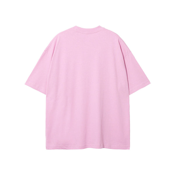 Luxury Cotton Slouchy Comfortable Oversized Basic Tee