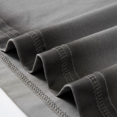 Vintage Washed Oversized Colorblock Tee