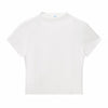 Minimal Textured Knit Fit T-Shirt