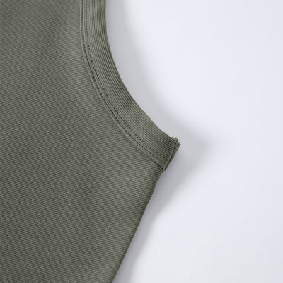Heavyweight Minimalist Sleeveless Muscle Tank