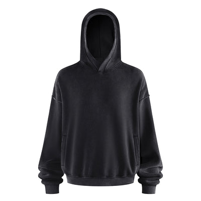 Soft Plush Fleece Pullover Hoodie