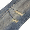 Vintage Distressed Ripped Relaxed-Straight Jeans