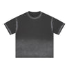 Bold Gradient Fade Oversized Design T-Shirt