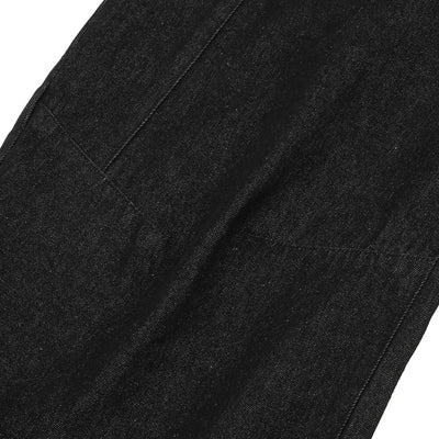 Balloon Fit Wide-Leg Denim Pants