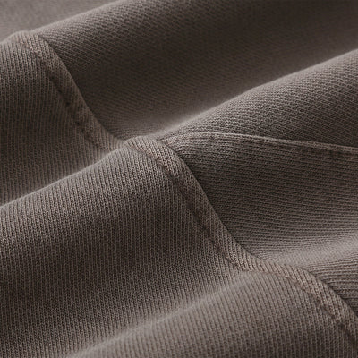 Heavyweight Washed Cotton Boxy Hoodie