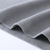 Crew-Neck Long Sleeve Ribbed Top