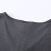 Long-Sleeve Ribbed Henley Top 275gsm