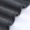 Long-Sleeve Ribbed Henley Top 275gsm