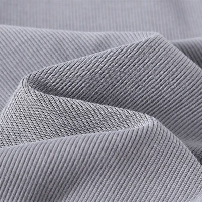 Women's Relaxed Straight Leg Ribbed Trousers