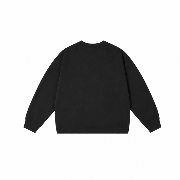 Vintage Washed Drop Shoulder Long Sleeve Shirt