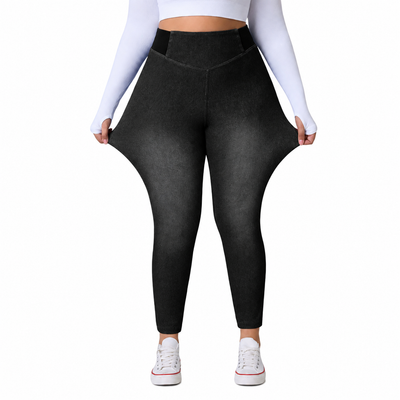 High Waist Tummy Control Slimming Stretch Plus Size Women¡¯s Jeans