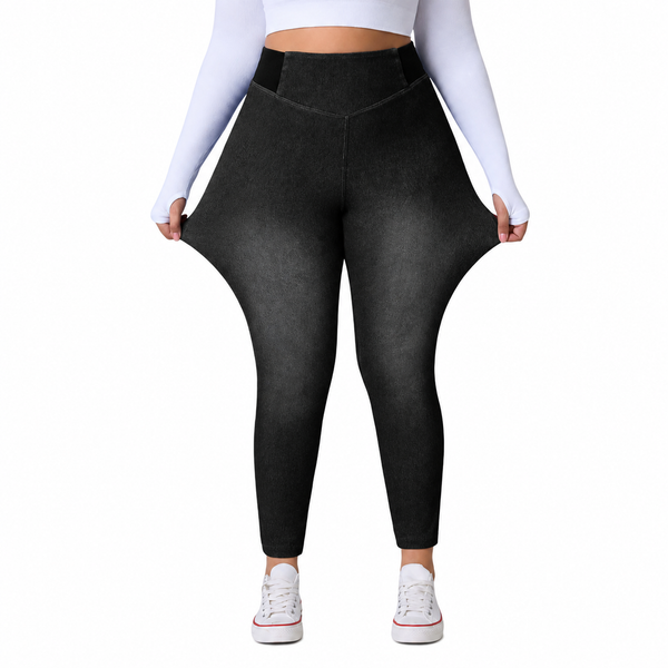 High Waist Tummy Control Slimming Stretch Plus Size Women¡¯s Jeans