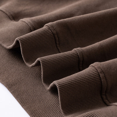 Two-Layer Sleeve Ombre Faded Hoodie