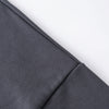 Relaxed Fit Solid Color Polo Neck Sweatshirt