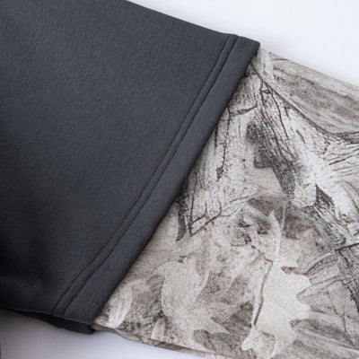 Branch Camo Two-Layer Sleeve Fleece Hoodie
