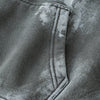 Distressed Edge Painted Graphic Washed Hoodie