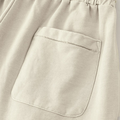 Washed Loose Fit Short Pants