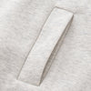 Relaxed Zip-Front Solid Color Sweatshirt