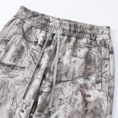 Relaxed Branch Camouflage Fleece Sweatpants