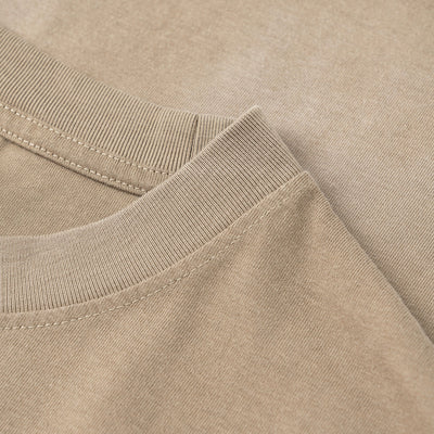 Raw Hem Painted Baggy T Shirt 285gsm