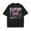 Gothic Butterfly Back Print Tee-INNBLAC