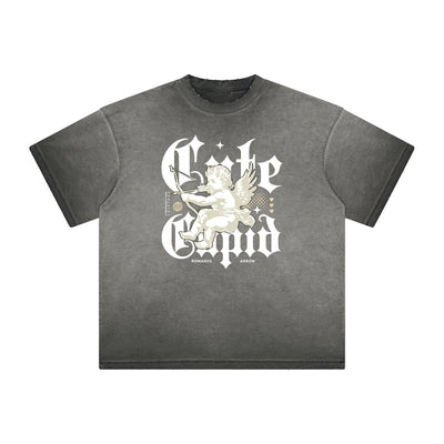 Faded Cupid Sniper Pattern Tee