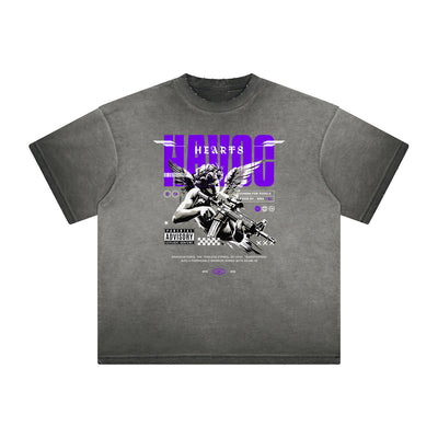 Faded Cupid Sniper Pattern Tee