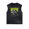 Cupid Sniper Graphic Sleeveless Tee