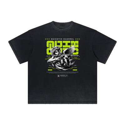 Heavyweight Cupid Sniper Graphic Tee