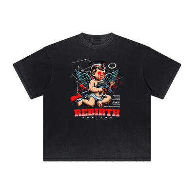 Heavyweight Cupid Sniper Graphic Tee