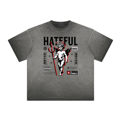 Heavyweight Cupid Sniper Streetwear Graphic Tee