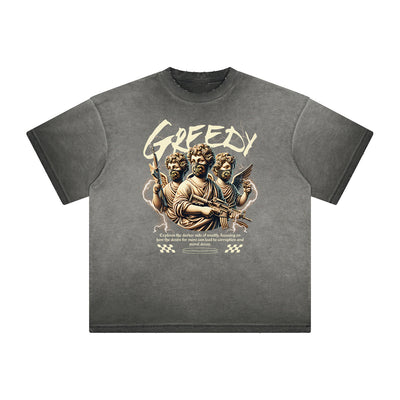 Heavyweight Cupid Sniper Streetwear Graphic Tee