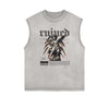 Cupid Sniper Streetwear Graphic Sleeveless Tee