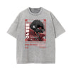 Stone Wash Streetwear Pattern Tee