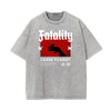 Washed Streetwear Aesthetic Graphic Tee