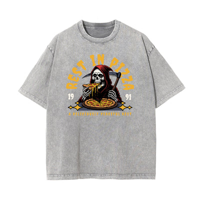 Gray Streetwear Inspired Graphic Tee